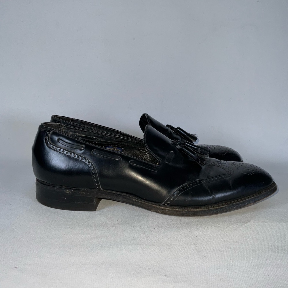 Florsheim  Men’s Black Leather  Size 10 E USA